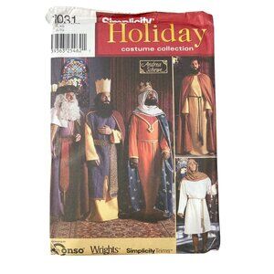 Simplicity 7031 Holiday Nativity Costume Pattern Size L-XL Christmas UNCUT